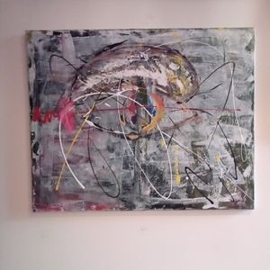 Acrylic Abstract Painting